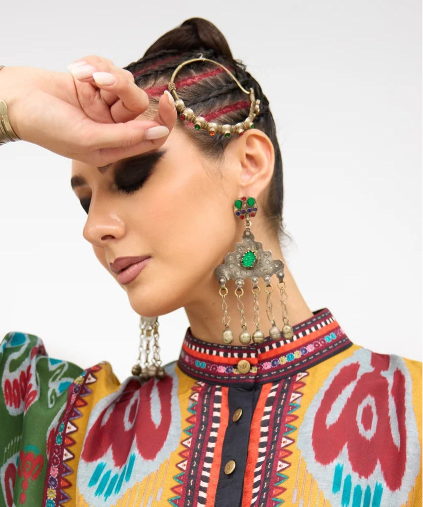 Moutjza Afghan Earrings