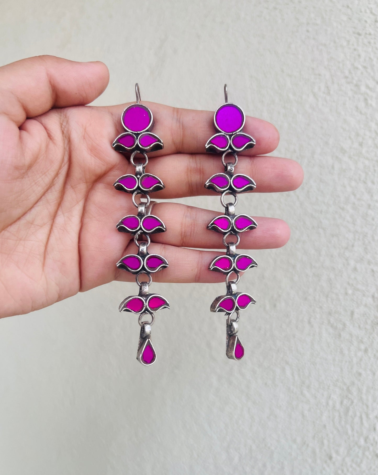 Guldasta Glass Earrings