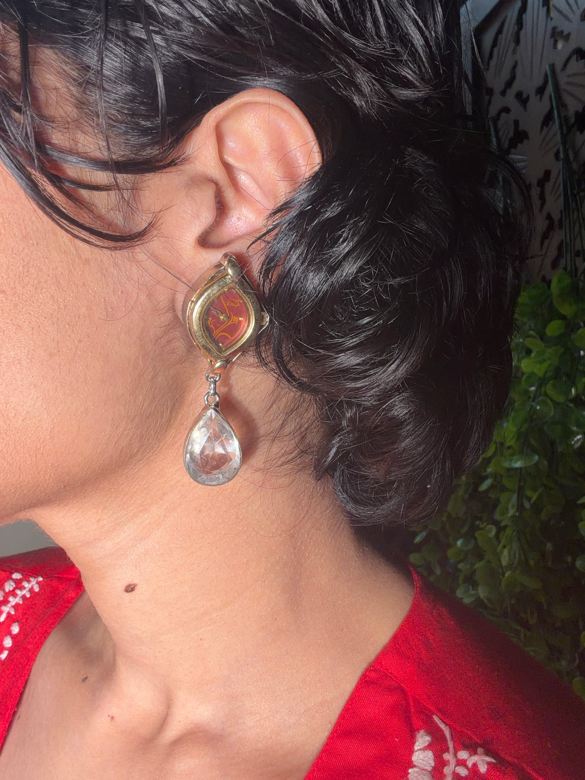 Rukmini Clock Earrings