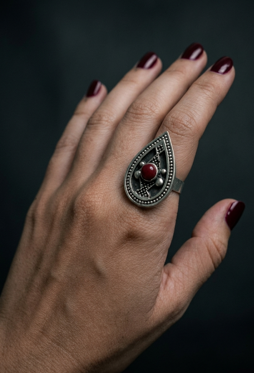 Rutu Zamak Ring