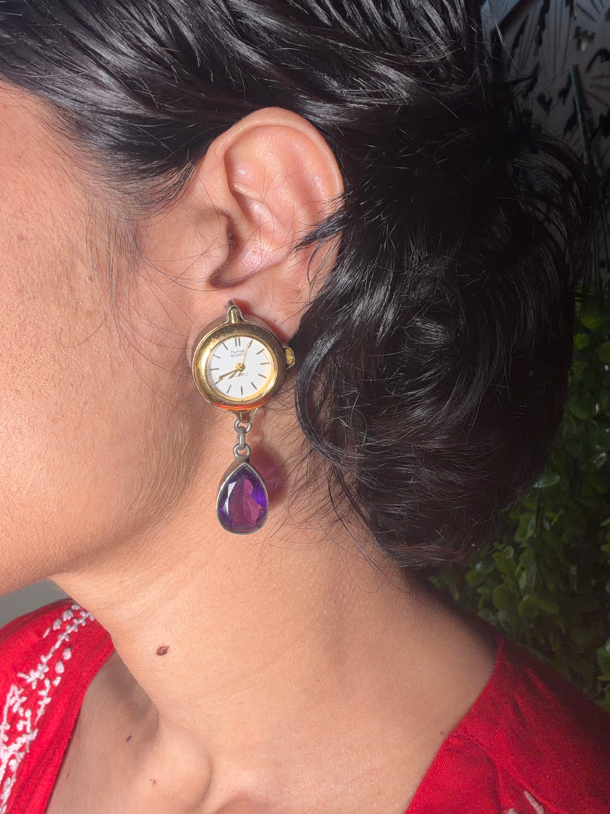 Manzoor Clock Earrings