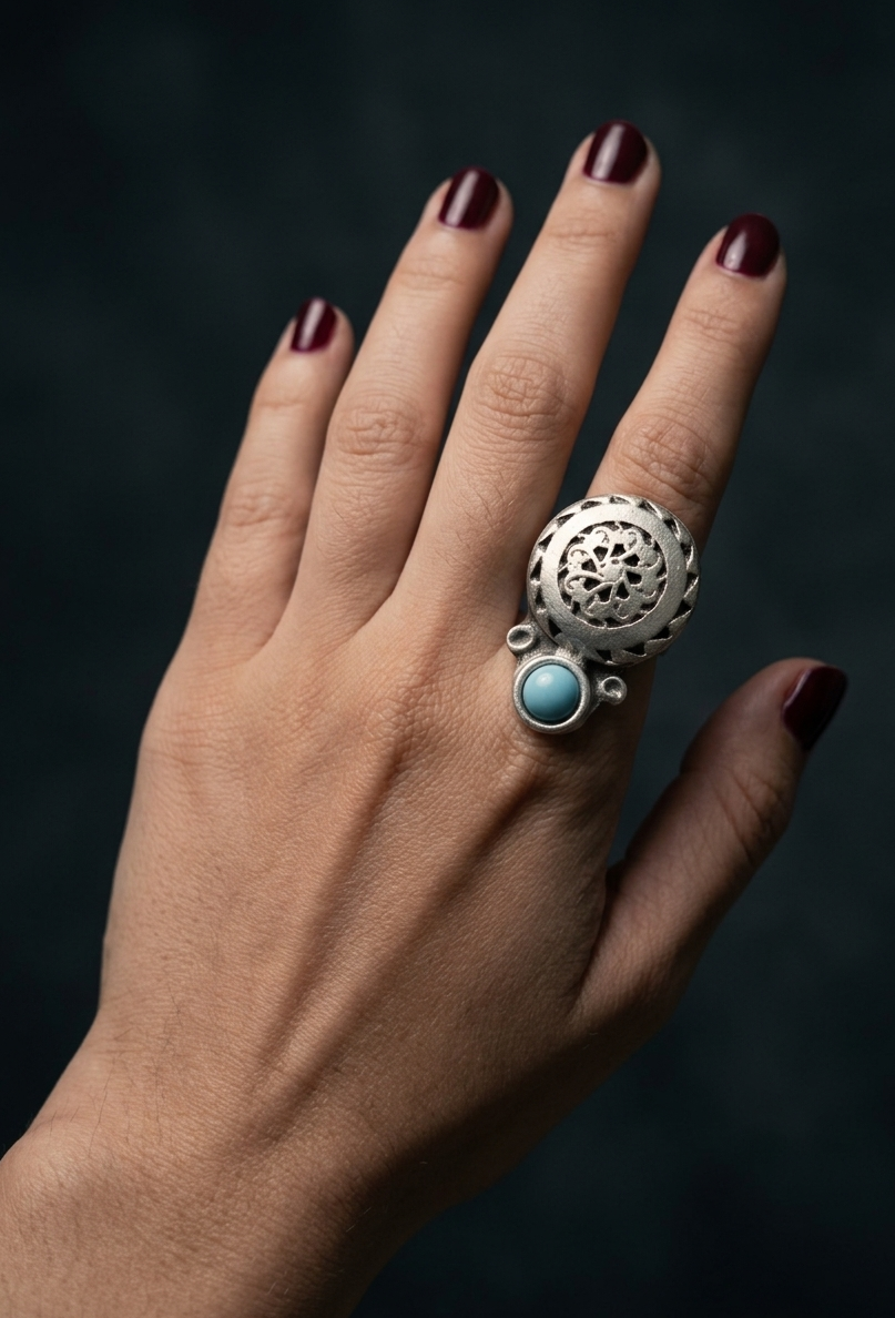 Sumukhi Zamak Ring