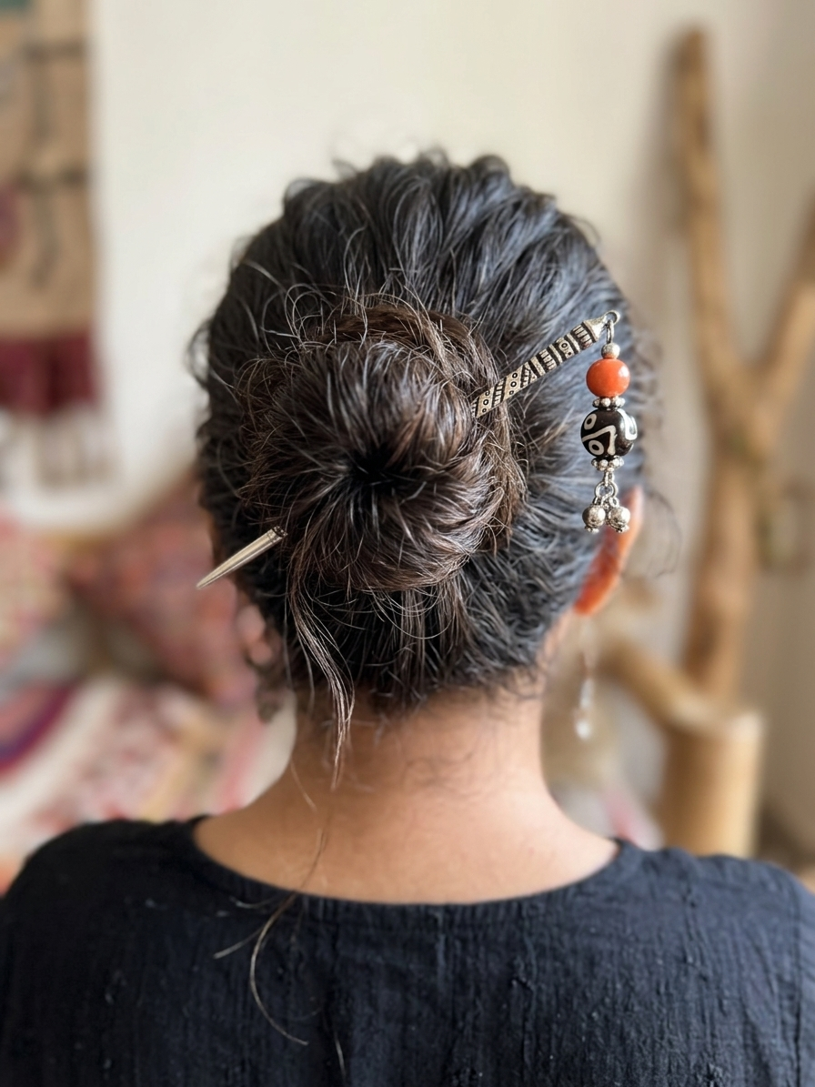 Arushi Hair Bun Juda Stick