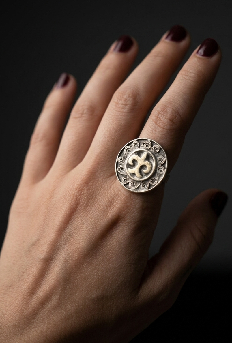 Barakha Zamak Ring
