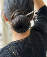 Tiara Hair Bun Juda Stick