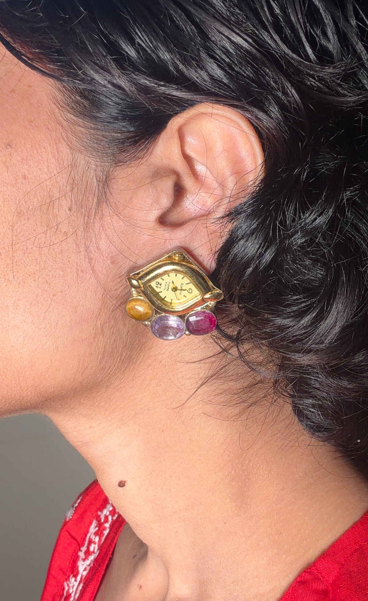 Valmiki Clock Earrings