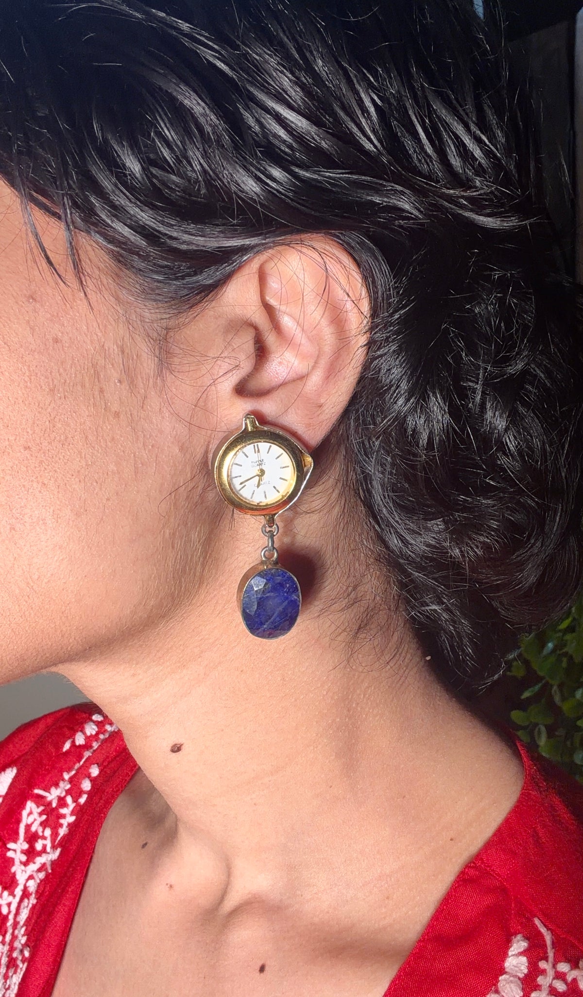 Dravi Clock Earrings