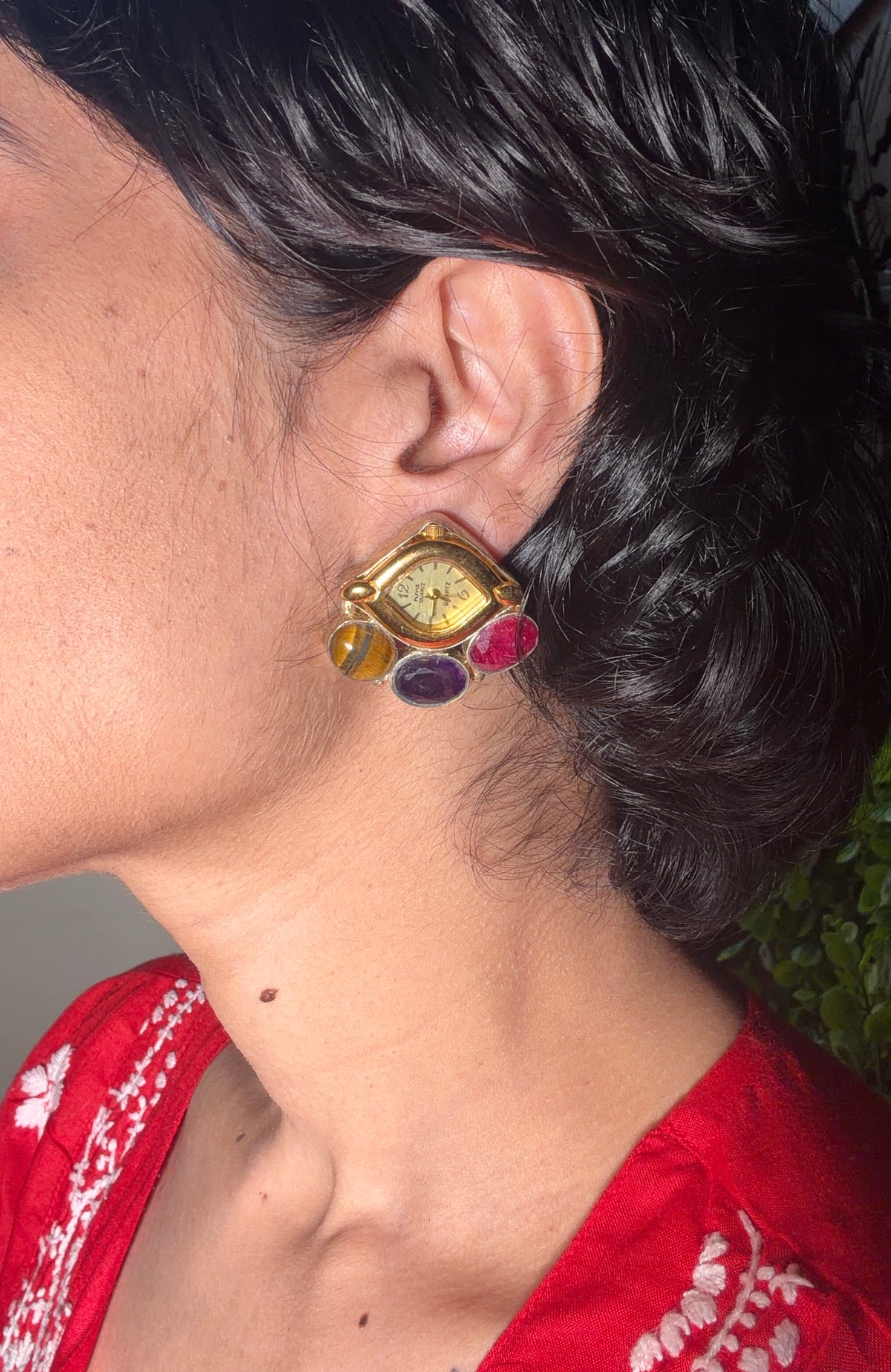 Kopal Clock Earrings