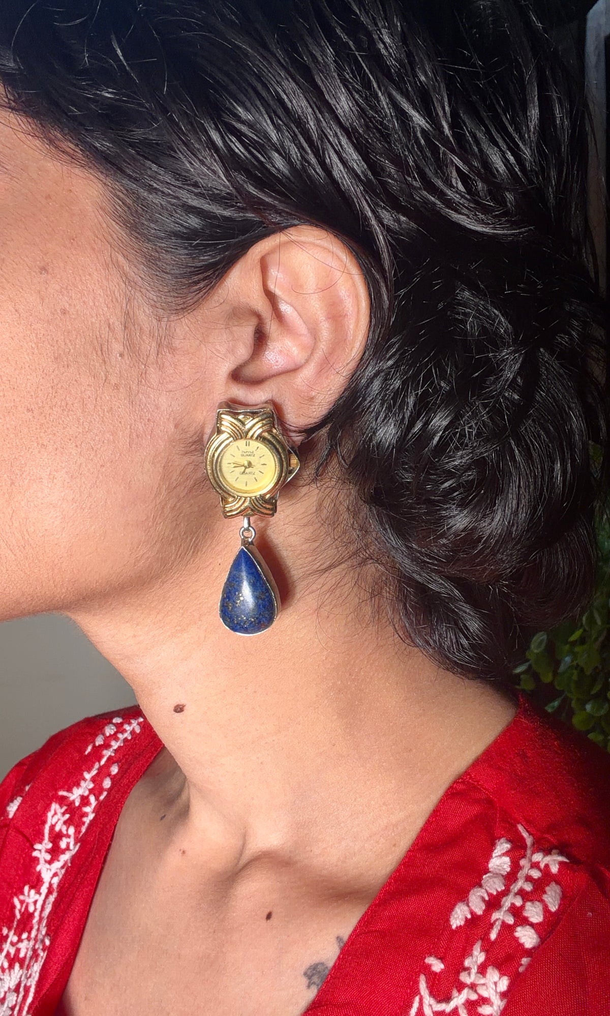 Runa Clock Earrings