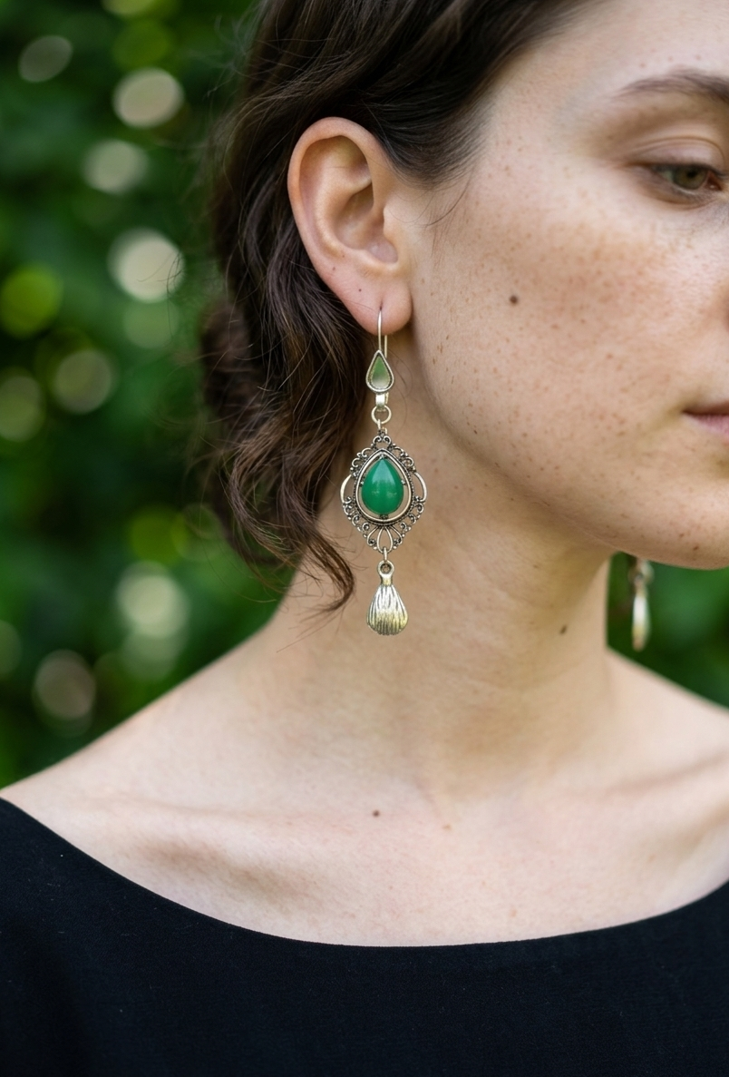 Tania Zamak Earrings