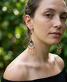 Iota Zamak Earrings