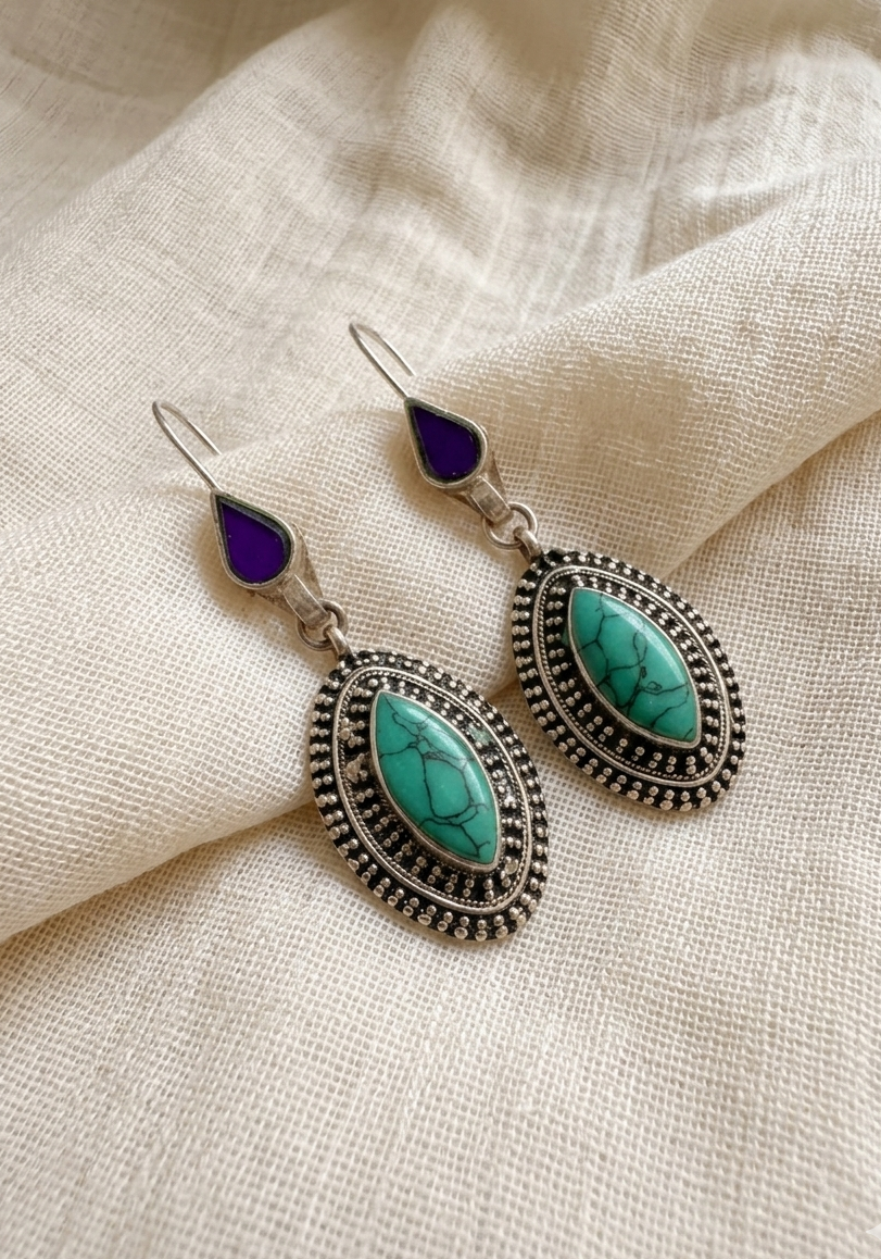Harita Zamak Earrings