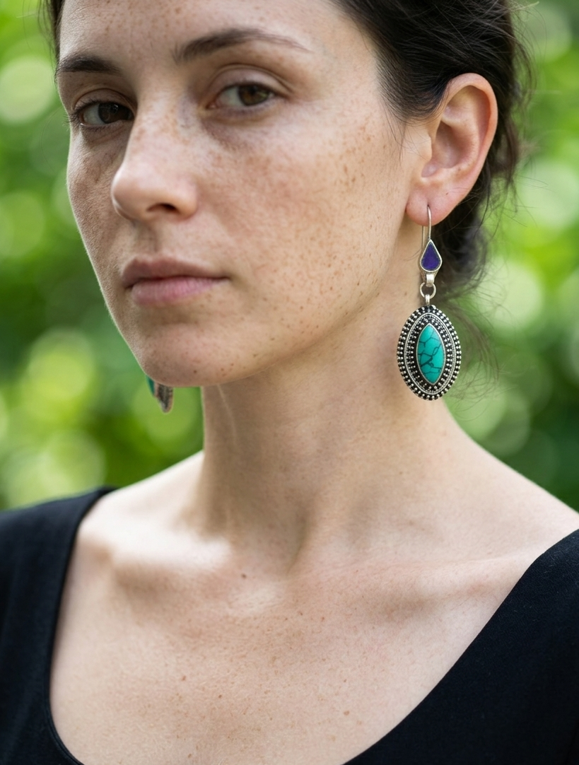 Harita Zamak Earrings