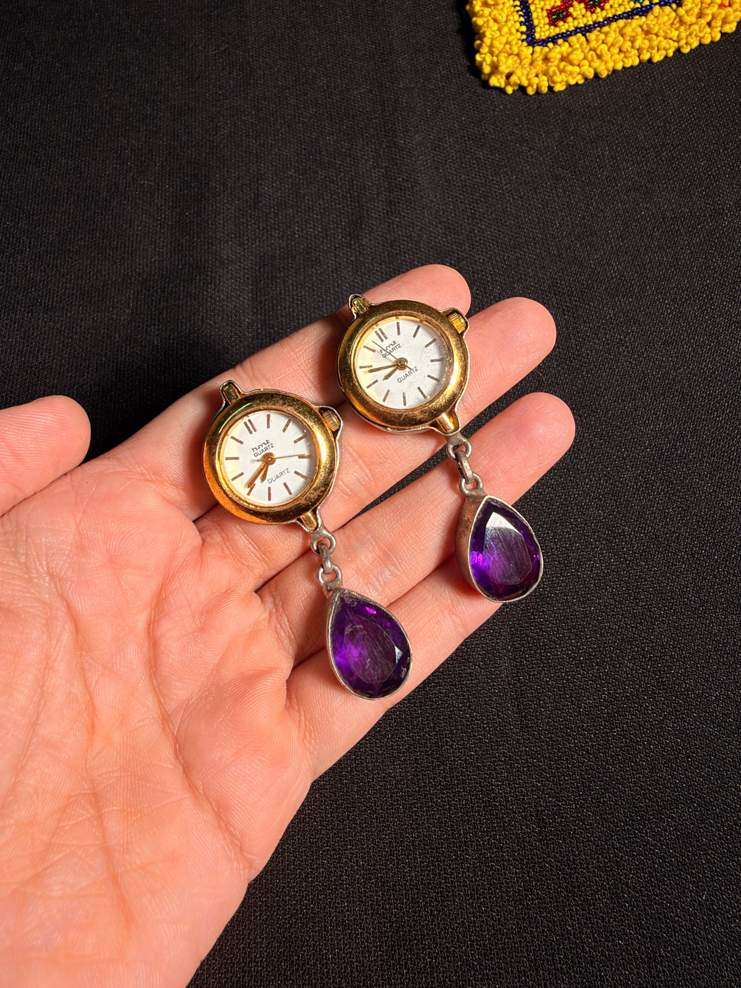 Manzoor Clock Earrings