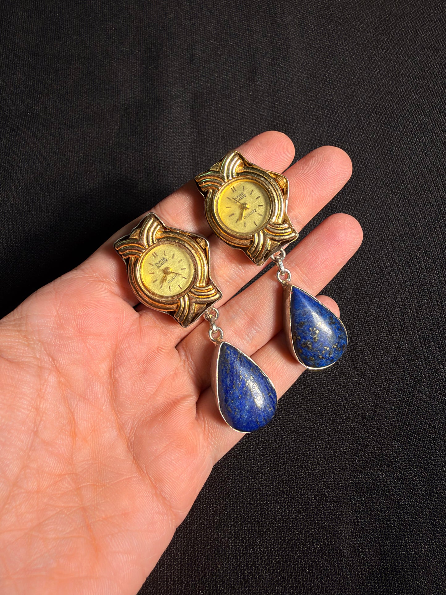 Runa Clock Earrings