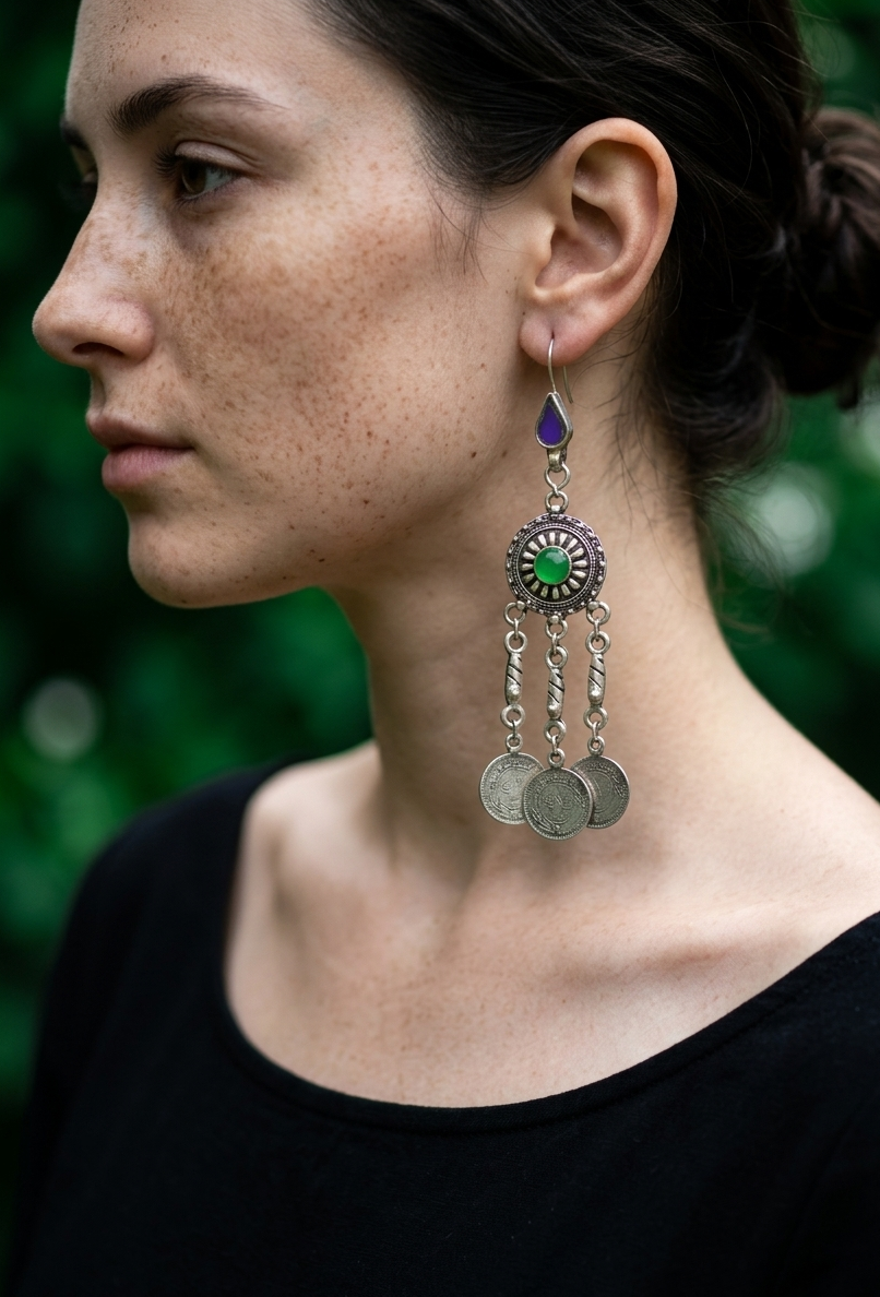 Rupam Zamak Earrings