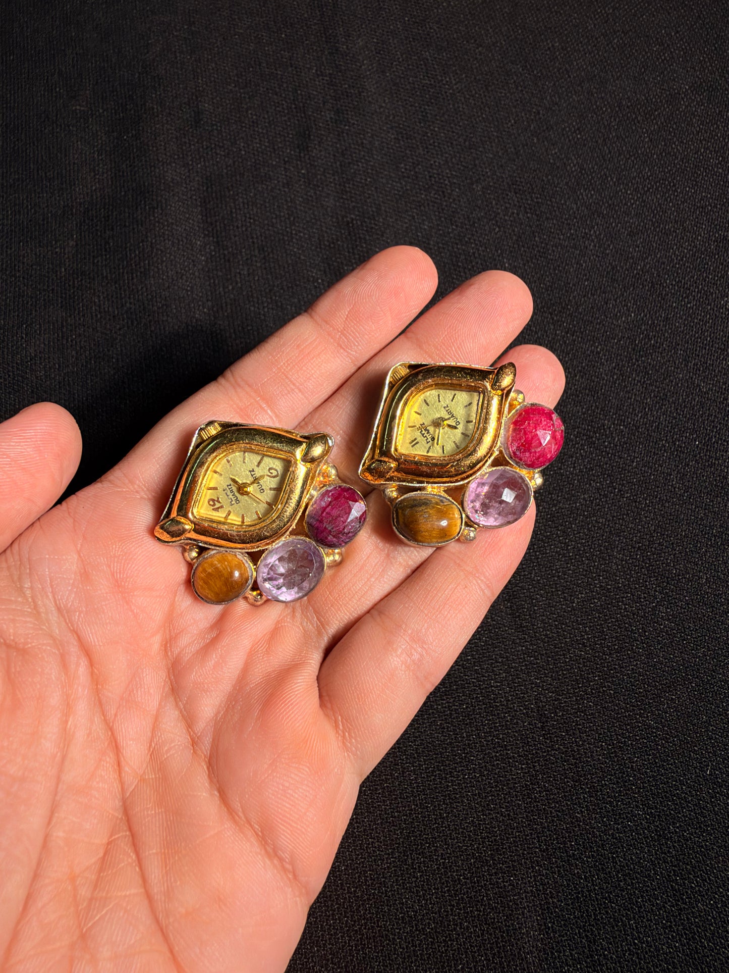 Valmiki Clock Earrings