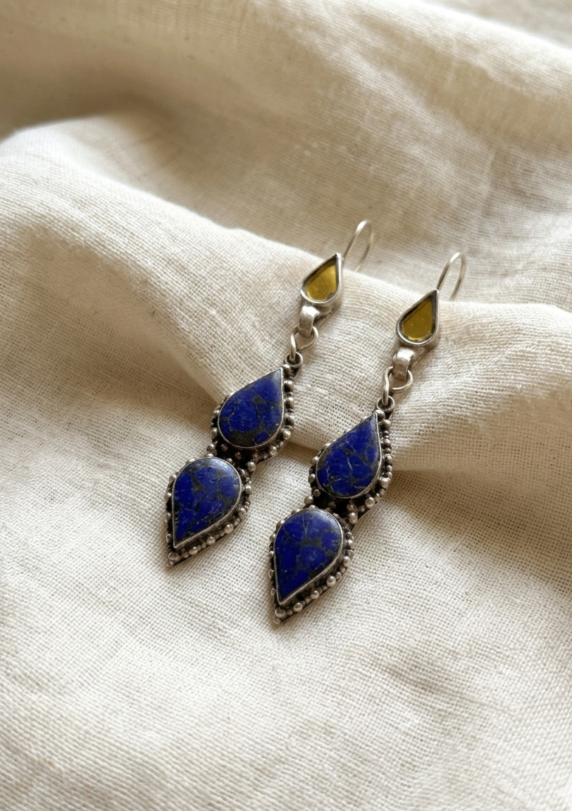 Devi Zamak Earrings
