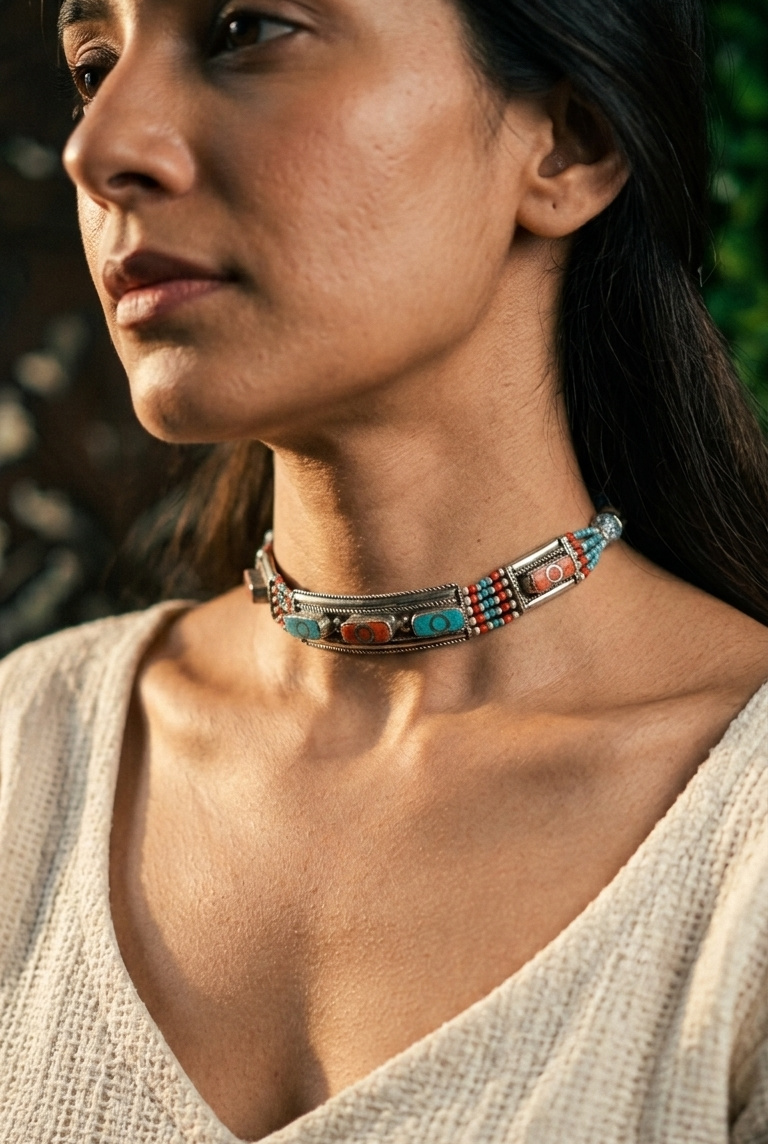 Pashtun Nepali Necklace
