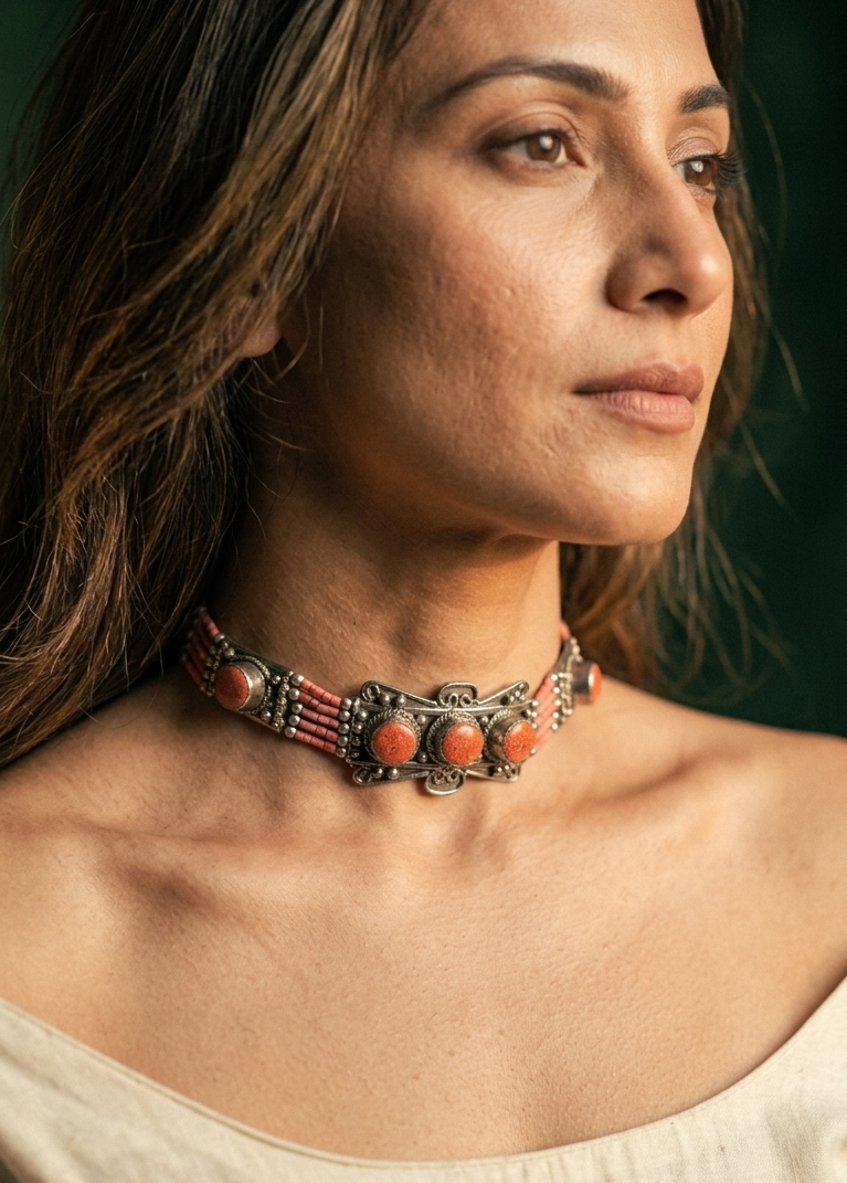 Mudra Nepali Necklace