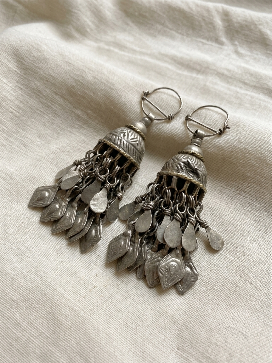 Niha Afghan Earrings