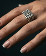 Firoza Zamak Ring
