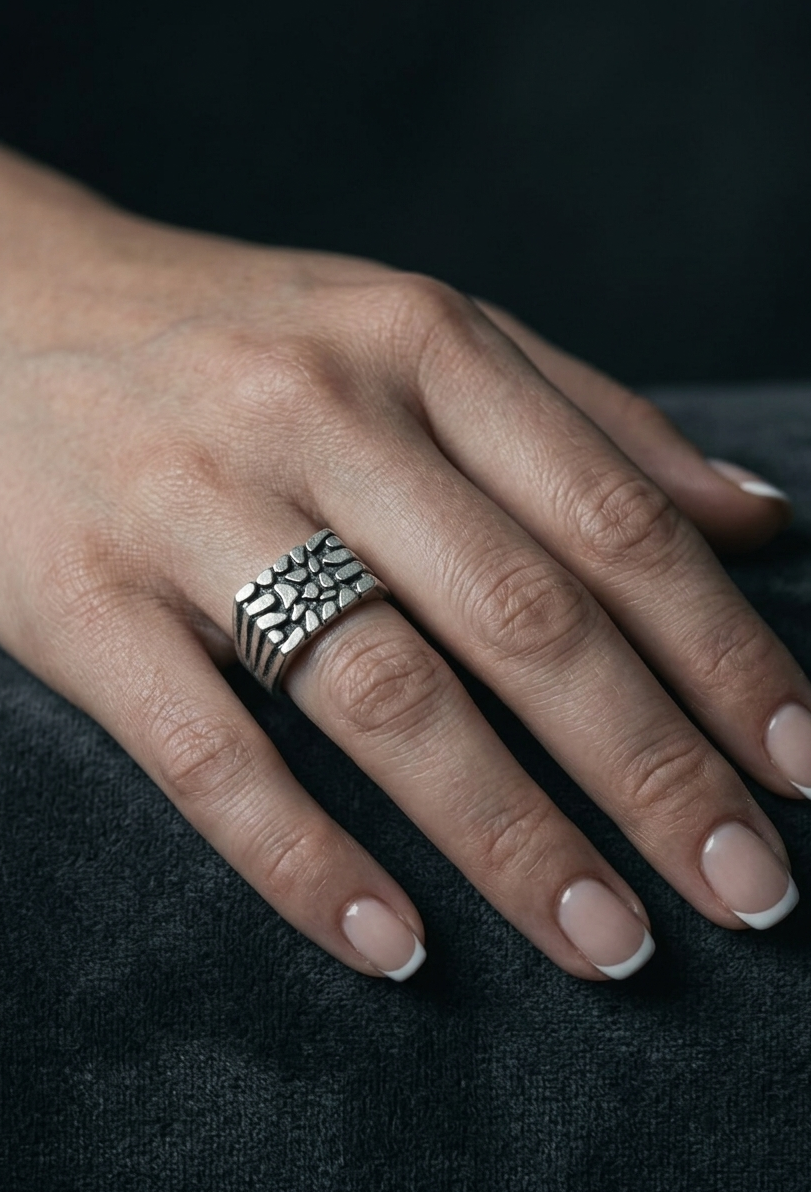 Firoza Zamak Ring