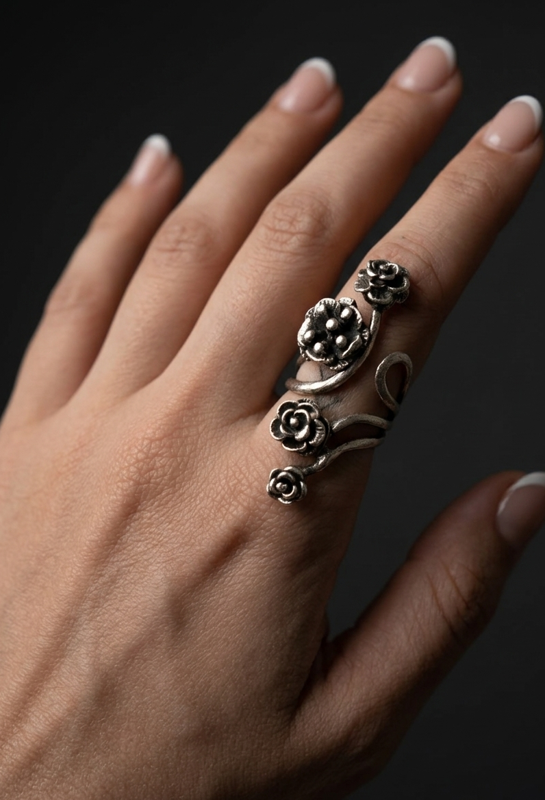 Shabnam Zamak Ring