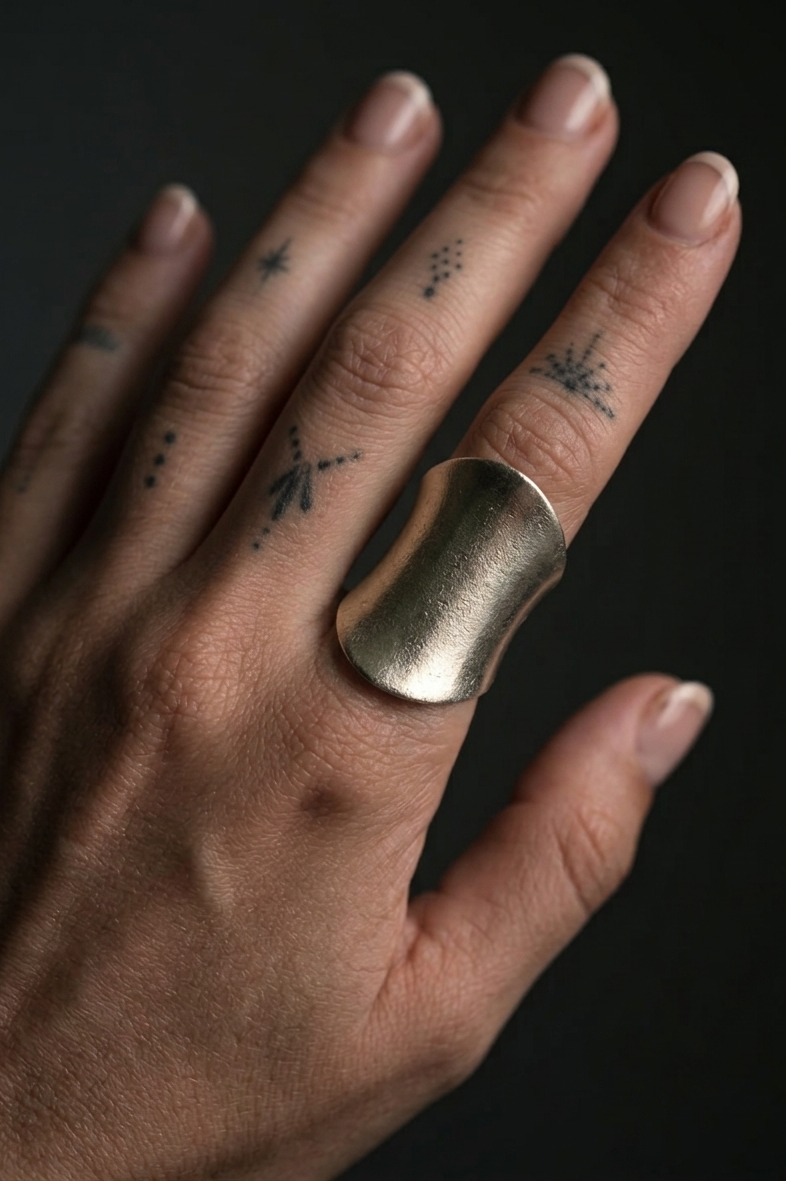 Sahiba Zamak Ring