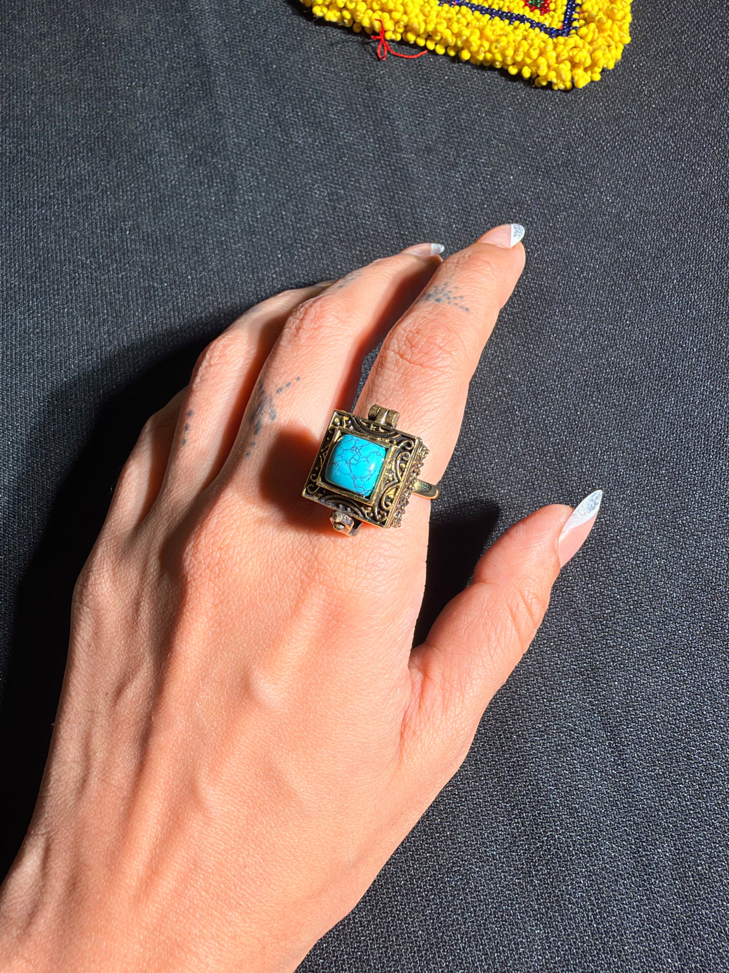 Dibiya Brass Ring