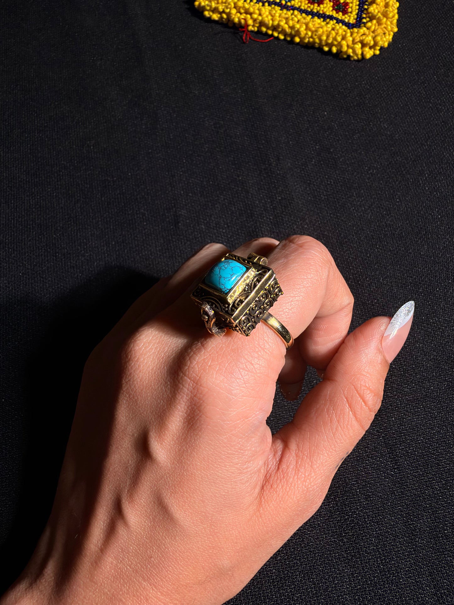 Dibiya Brass Ring