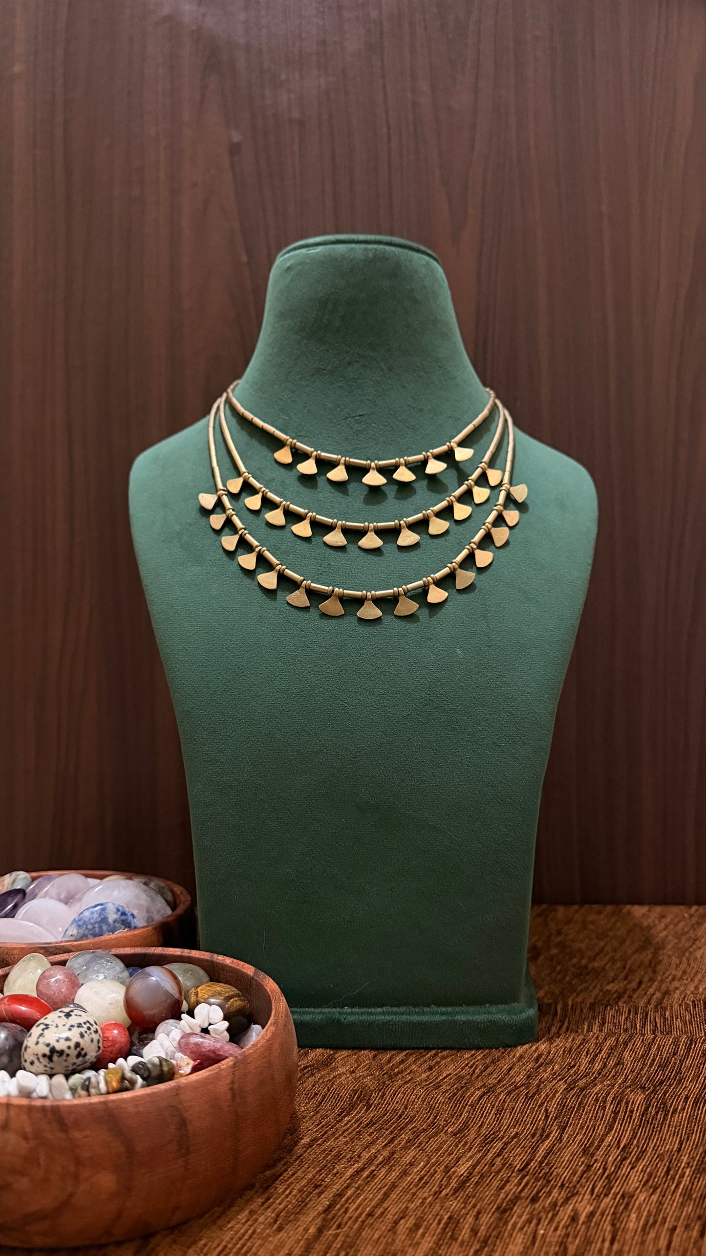 Neha Brass Necklace