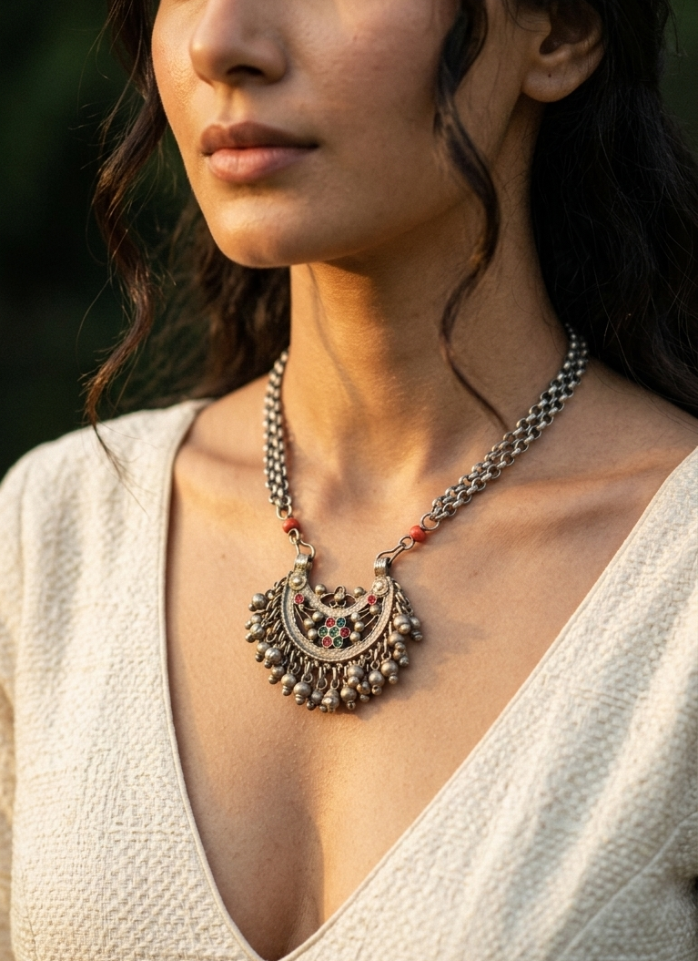 Tamannah Afghan Necklace