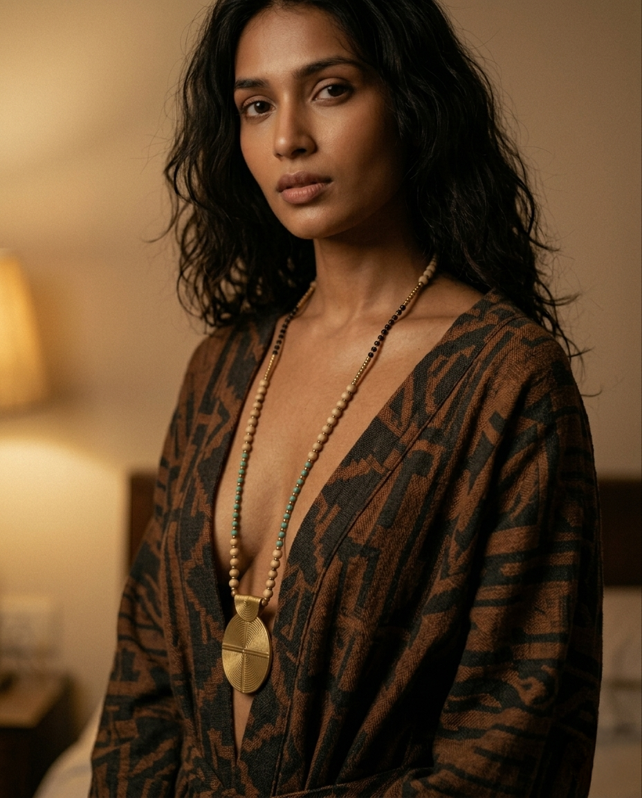 Wahat Brass Necklace