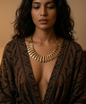 Tyra Brass Necklace
