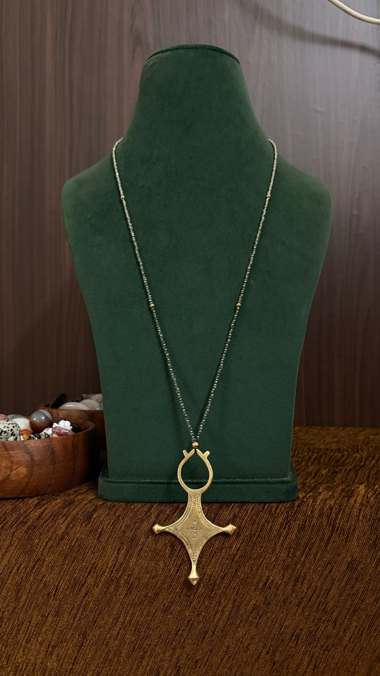 Behar Brass Necklace