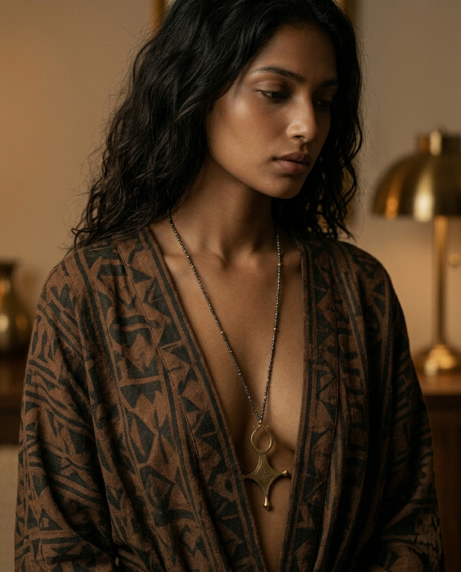 Behar Brass Necklace