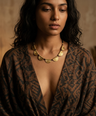 Rita Brass Necklace