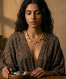 Rita Brass Necklace