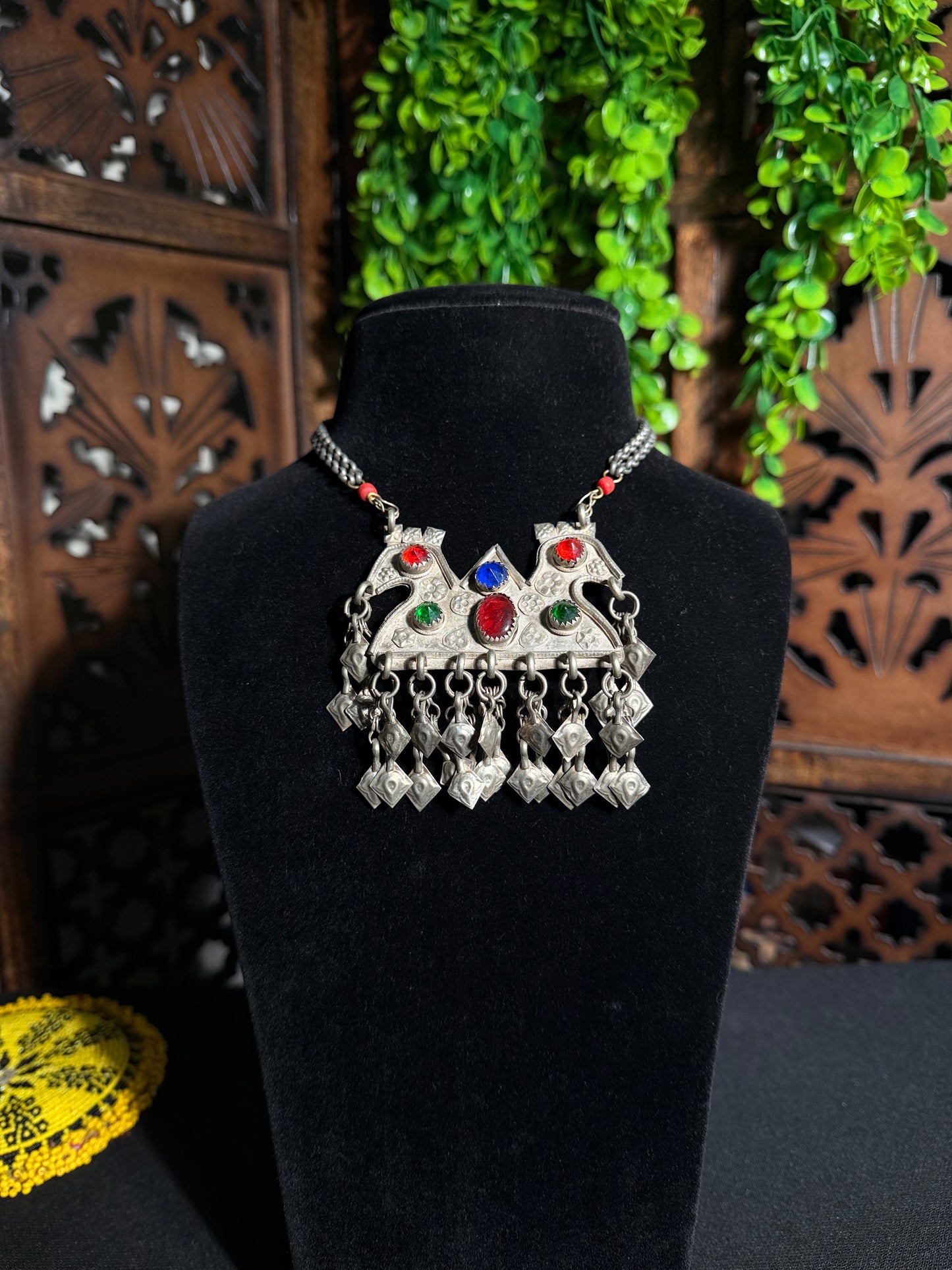 Omkar Afghan Necklace