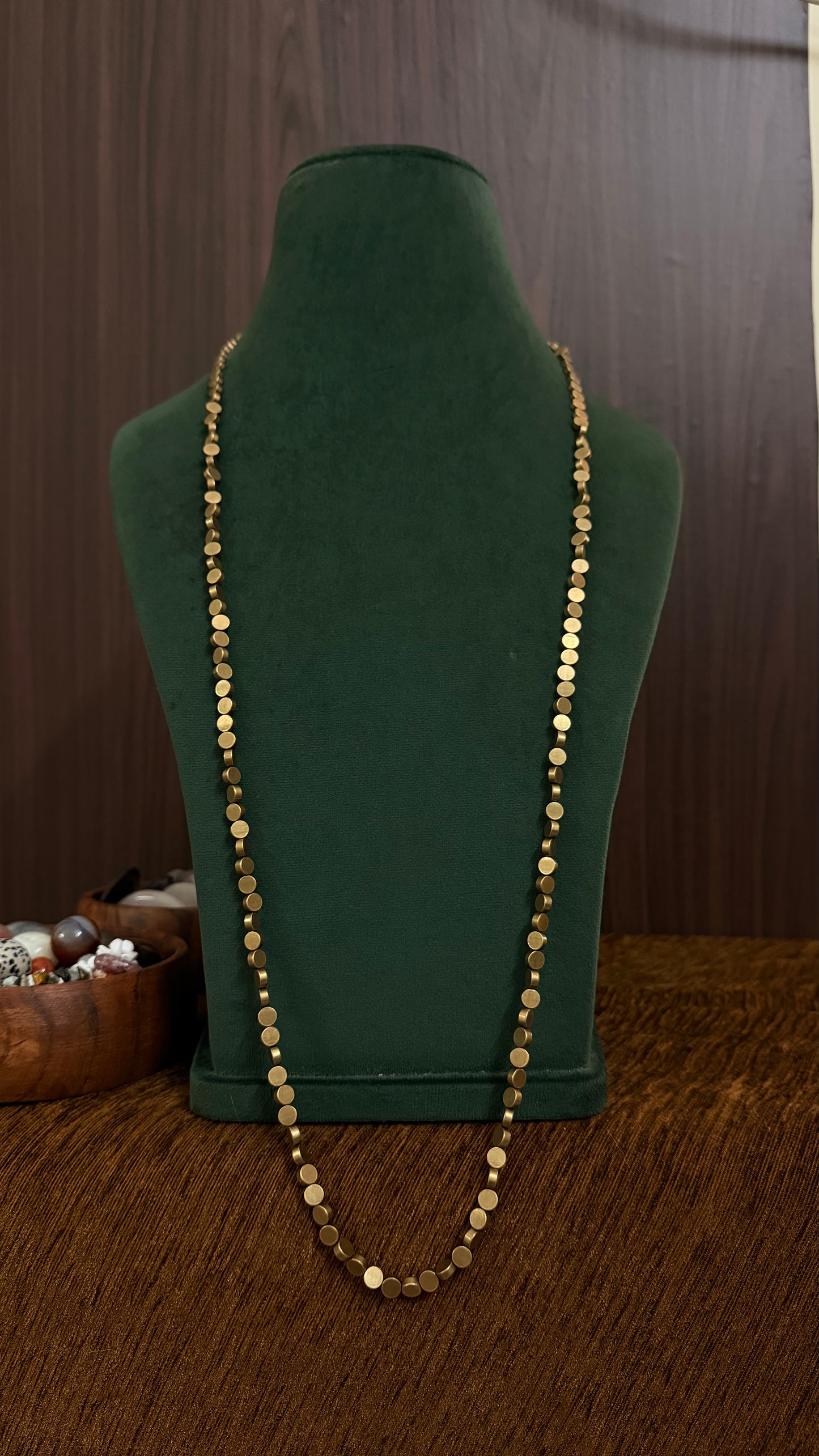 Kim Brass Necklace