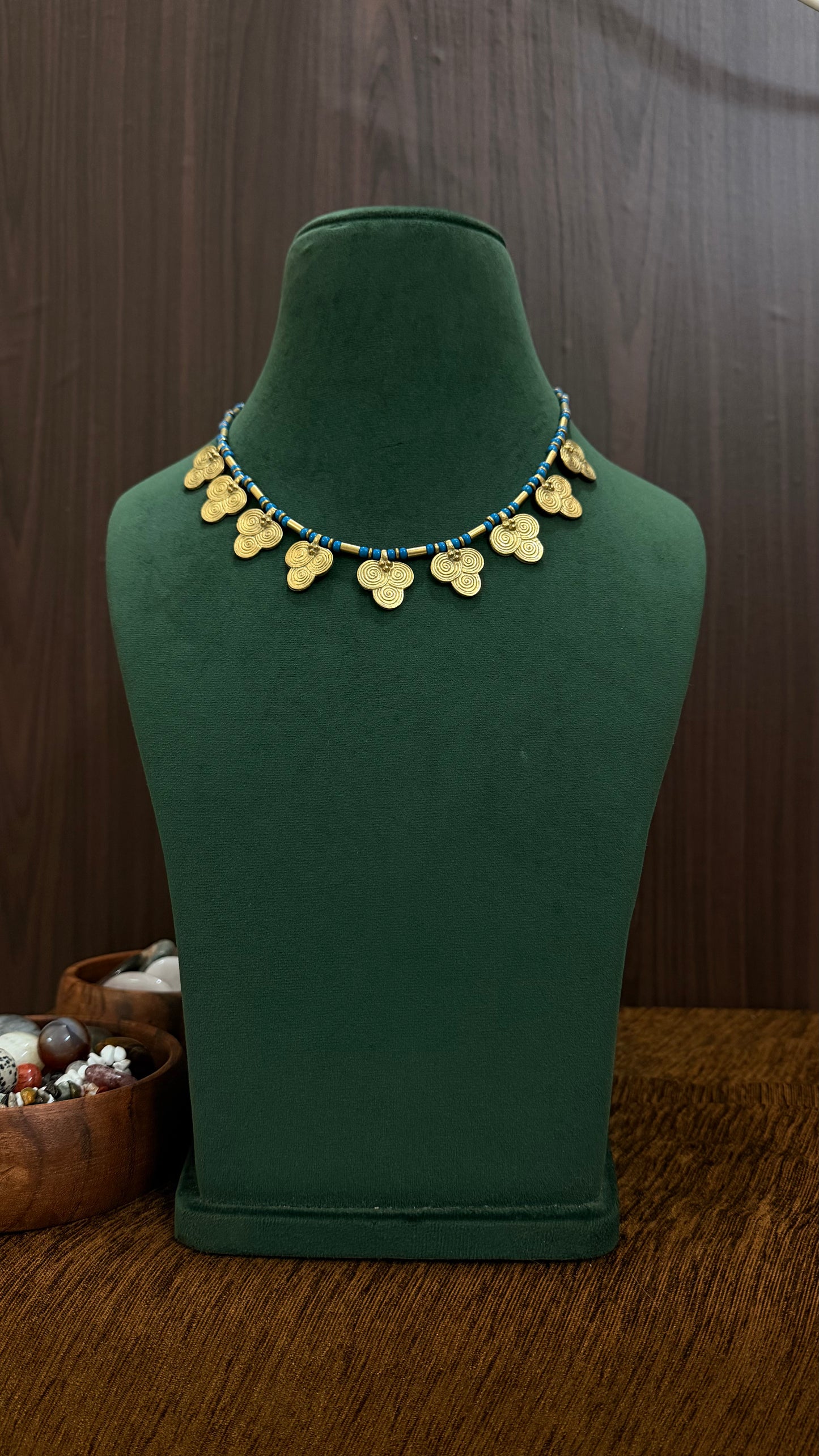 Piyu Brass Necklace