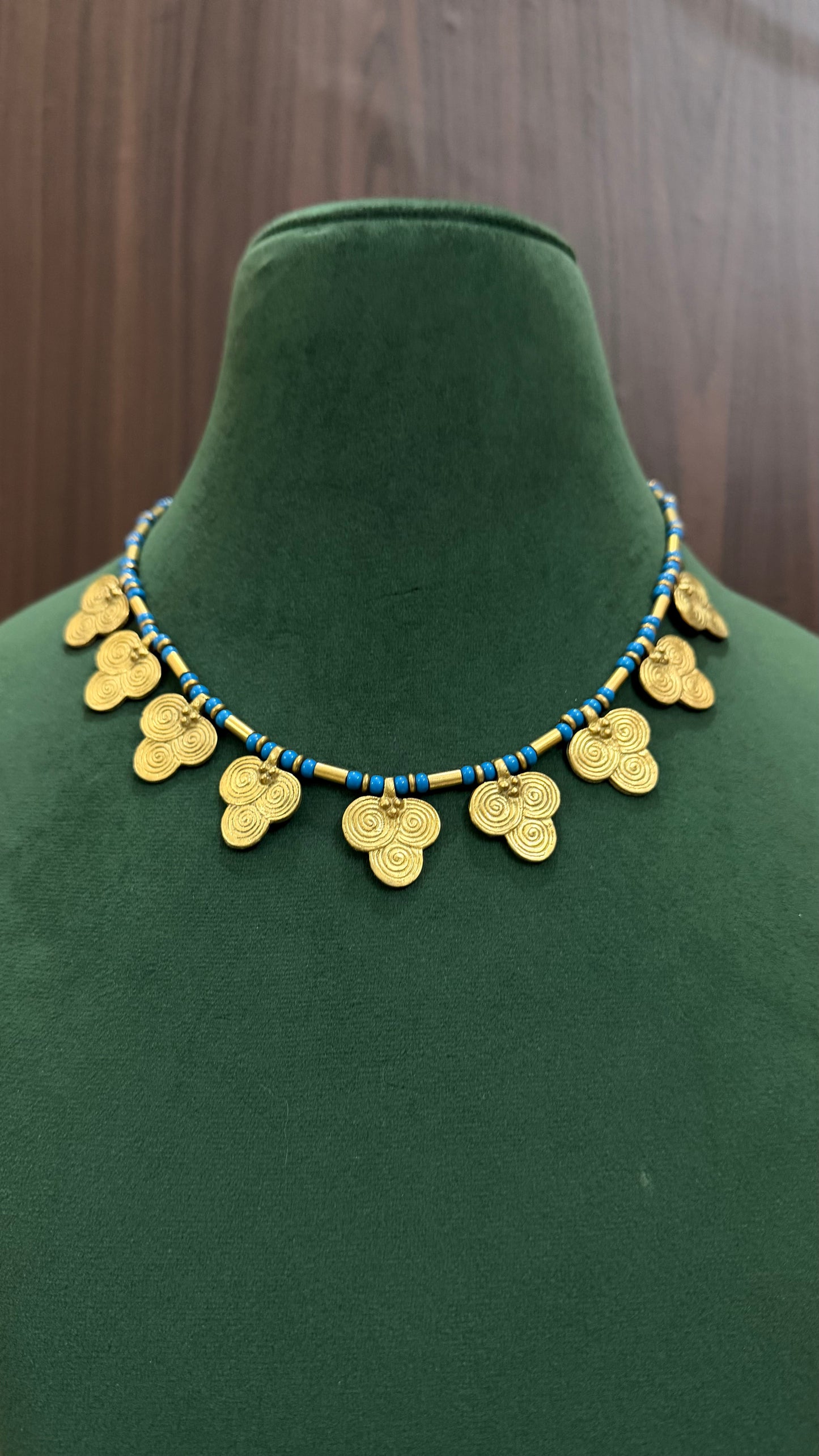 Piyu Brass Necklace