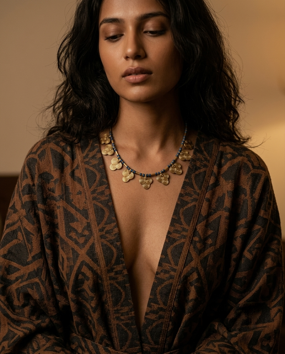 Piyu Brass Necklace