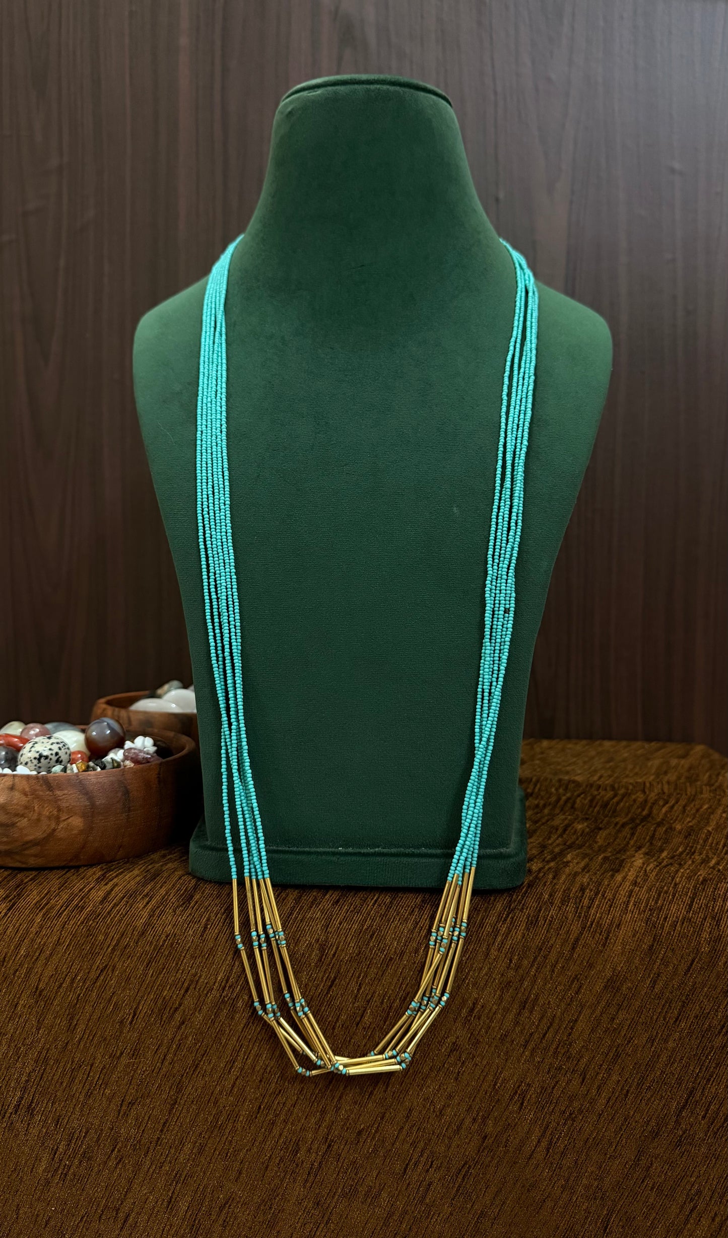 Lizah Brass Necklace