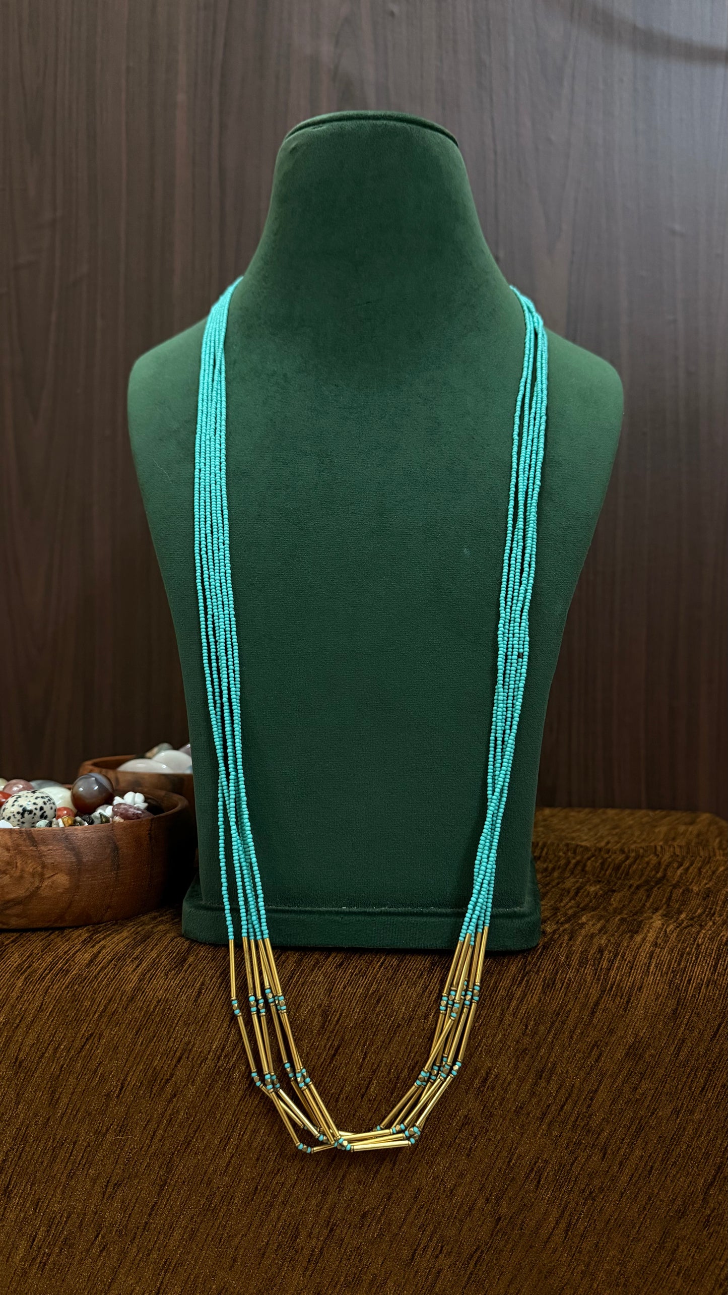 Lizah Brass Necklace
