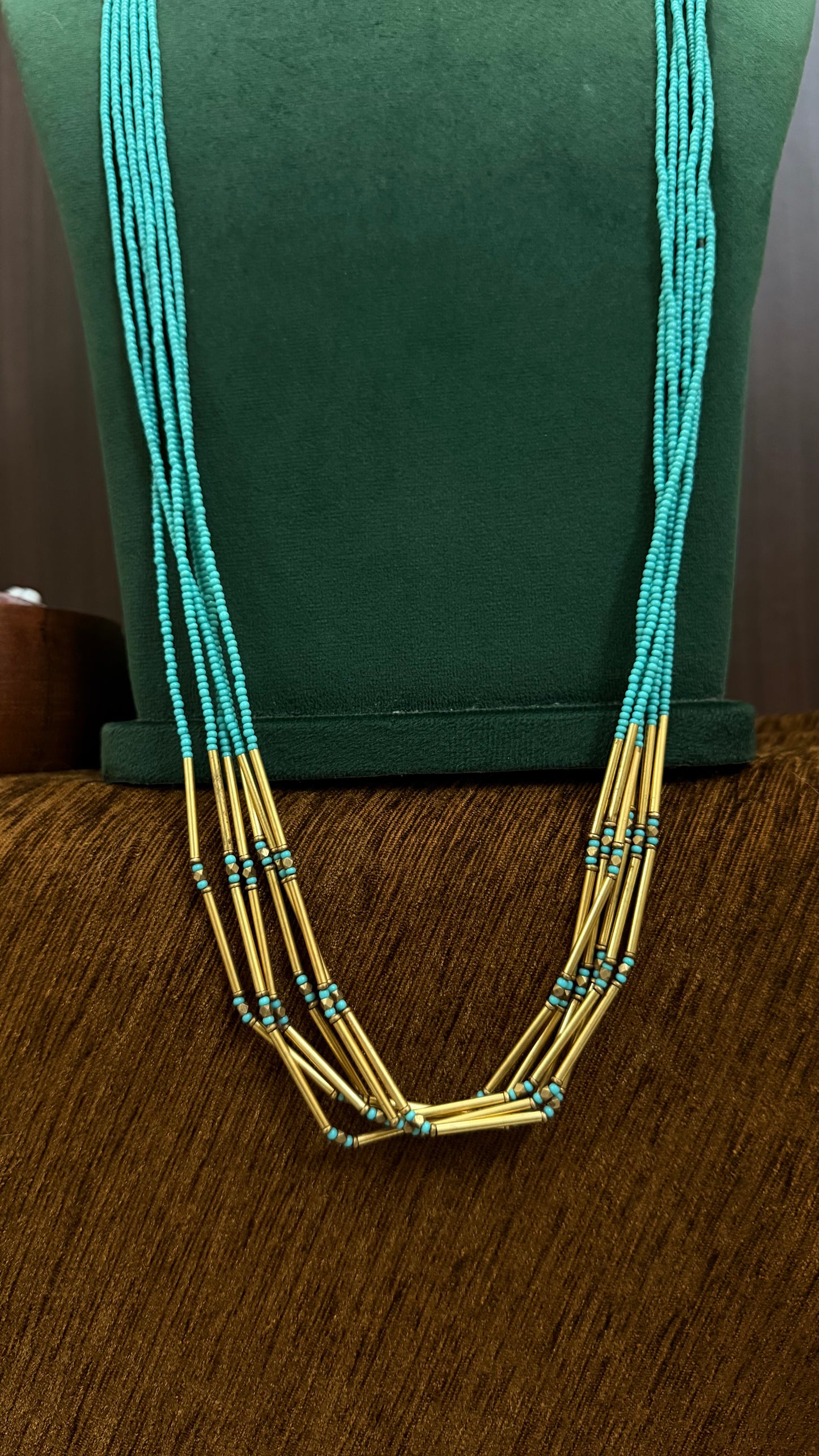 Lizah Brass Necklace