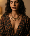Parna Brass Necklace