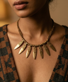 Parna Brass Necklace