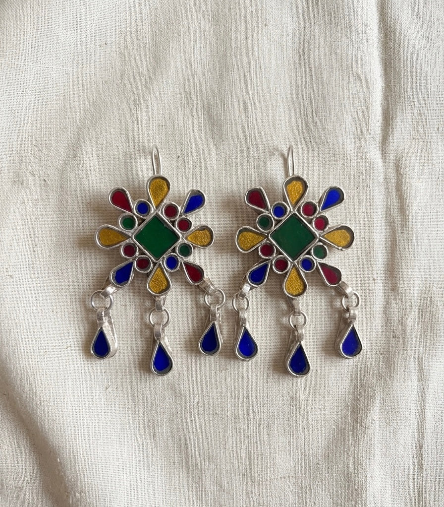 Mithila Glass Earrings